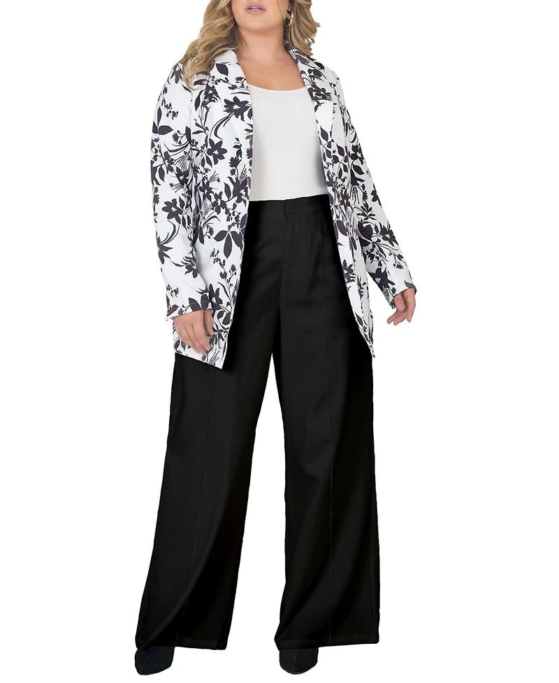 Standards & Practices Plus High Waist Wide Leg Pants