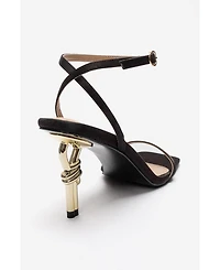 Prologue Shoes Women's Sone Stiletto Ankle Strap Sandal
