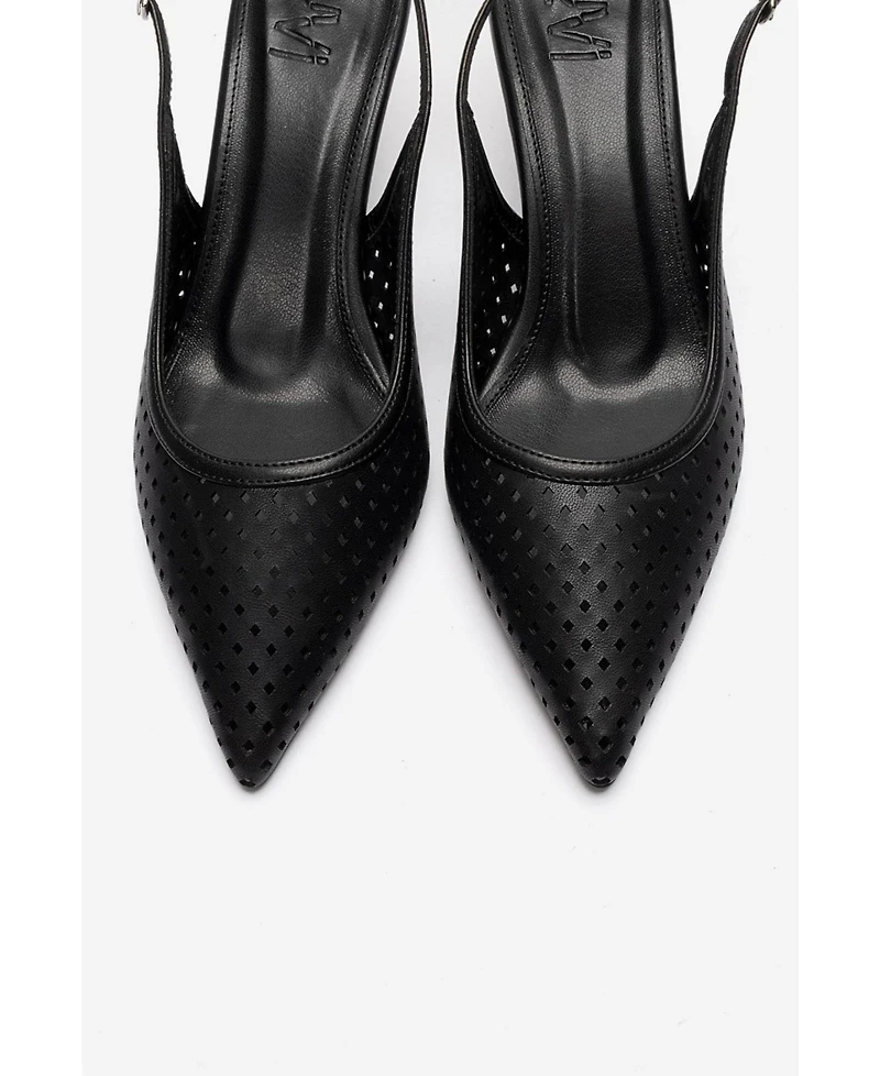 Prologue Shoes Women's Uvien Stiletto Slingback Pump