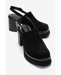 Prologue Shoes Women's Bavix Block Heel Platform Sandal
