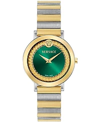 Versace Women's V-Libra Two-Tone Stainless Steel Bracelet Watch 35mm