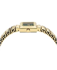 Versace Women's V-Square Petite Ip Yellow Gold Stainless Steel Bracelet Watch 18x18mm