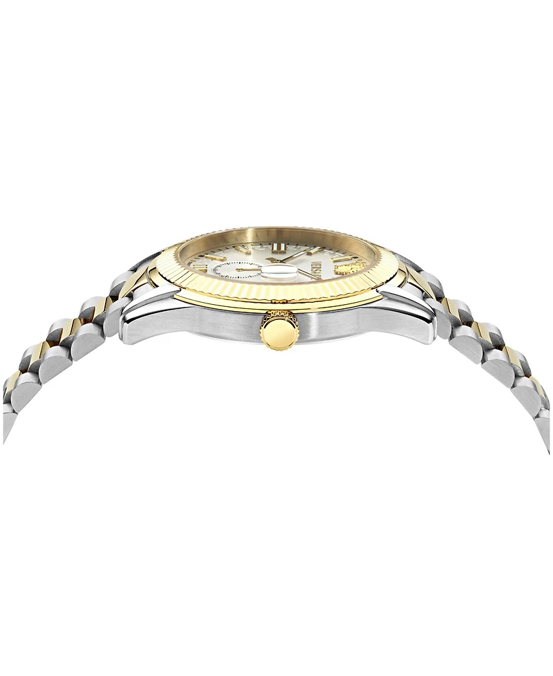 Versace Men's Apodis Ip Yellow Gold Stainless Steel Bracelet Watch 41mm
