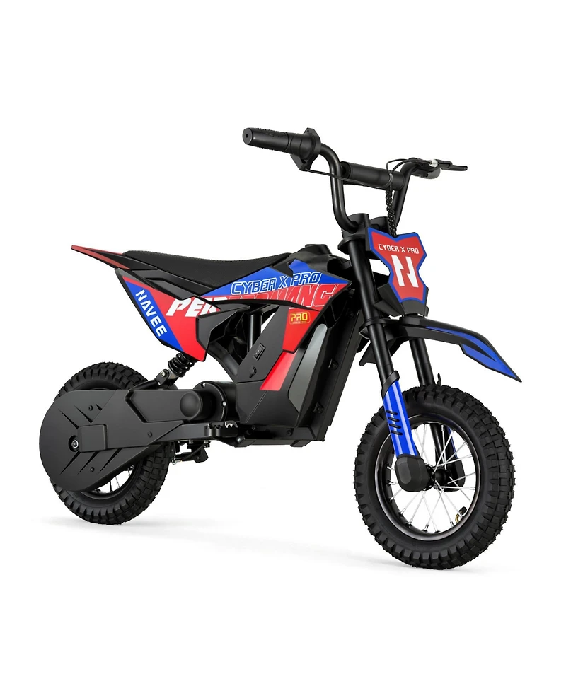Navee Electric Dirt Bike for Ages 4-7, 6.25 Miles Max Range, 9.4 Mph Speed, 150W Mid-Drive Motor