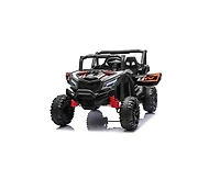 Yobtop 12V 7Ah Remote-Control Two-Mode Kids Electric Utv Ride-On Car, Ages 3+