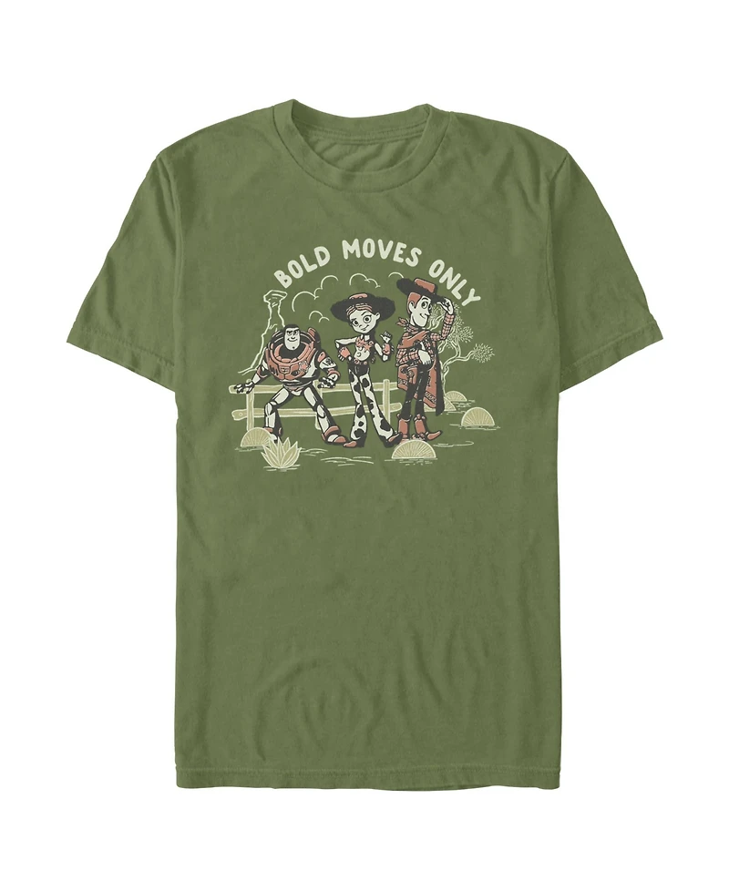 Fifth Sun Men's Toy Story Bold Moves Only Character Graphic T-Shirt
