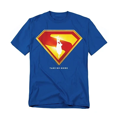 Superman Men's Take Me Home Shield T-Shirt