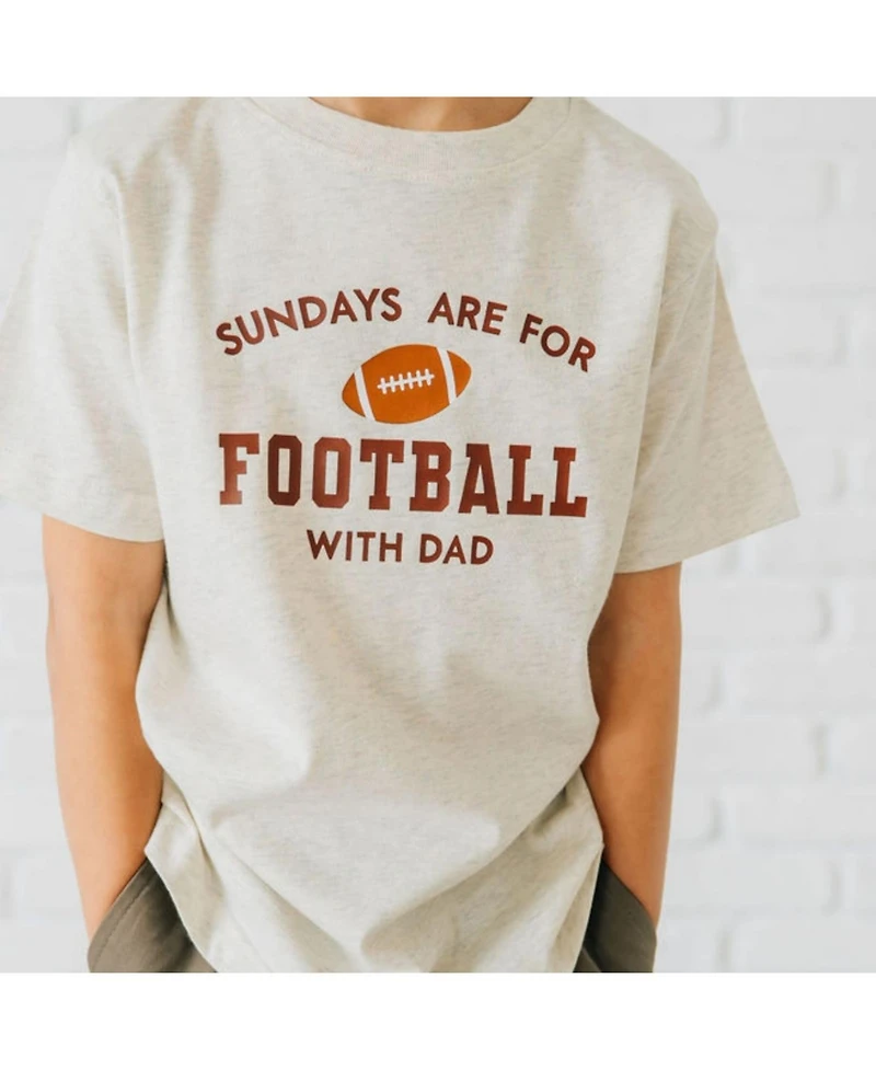 Sweet Wink Baby Boys 12M- 18M Sundays Are For Football Short Sleeve T-Shirt