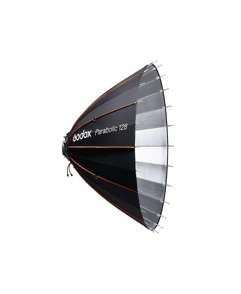 Godox 128 Parabolic Light Focusing System Kit 50-Inch Reflector for Various Strobe Lights