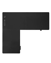 Slickblue L Shaped Standing Gaming Desk for Home Office Setup