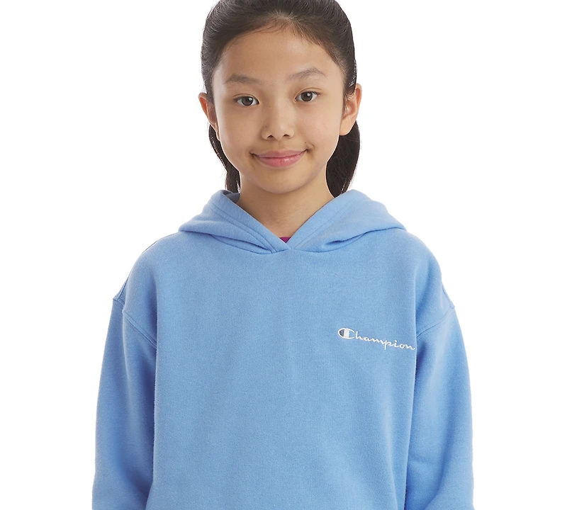 Champion Girls' 7-16 Hooded Neck Sweatshirt