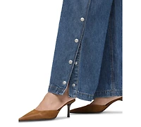 Hudson Jeans Women's James High-Waisted Wide-Leg