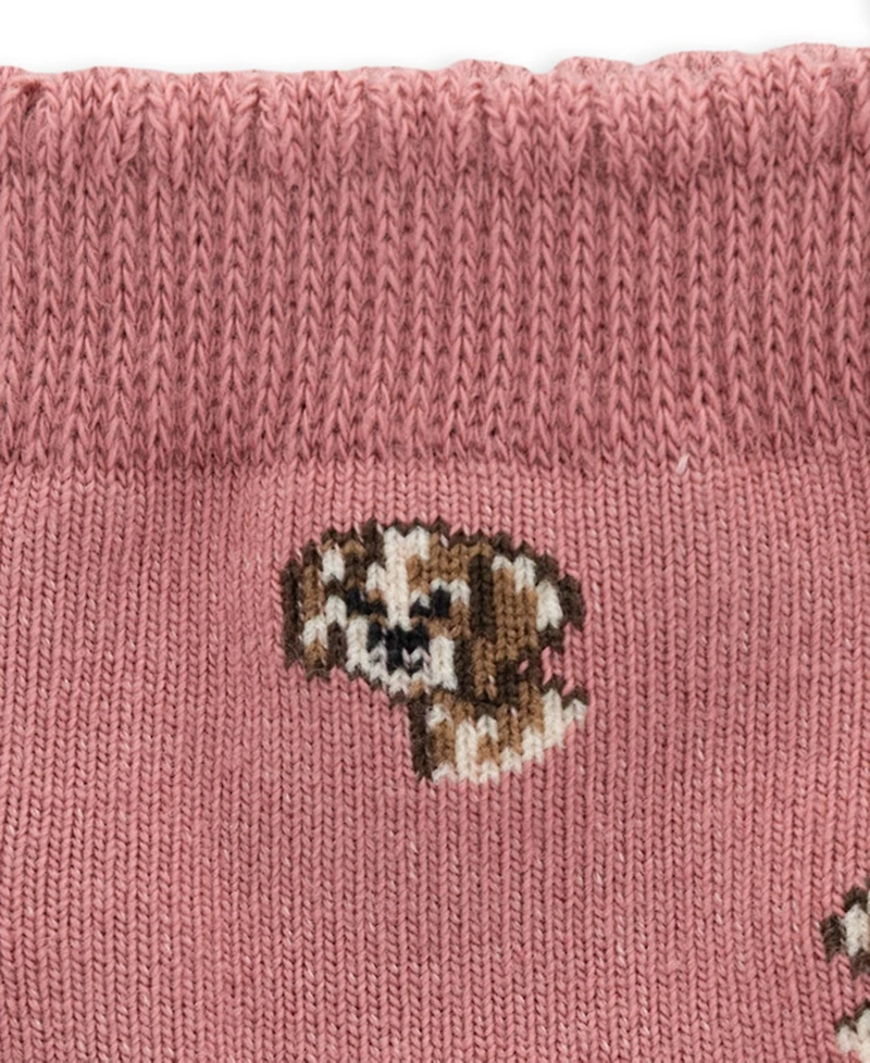 Polo Ralph Lauren Baby Boys' Fair Isle Festive Dog Print Crew Socks, 3-Pack