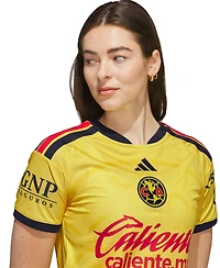 adidas Women's Club America Short-Sleeve Cropped-Hem Replica Jersey