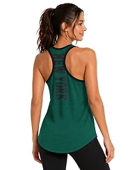 G-iii 4Her by Carl Banks Women's New York Jets Tater Ii Racerback Scoop-Neck Burnout Tank Top