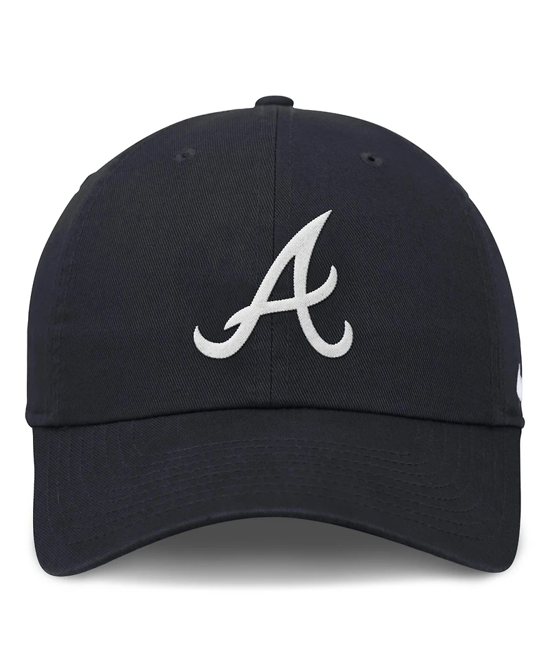 Men's Nike Navy Atlanta Braves Club Adjustable Hat