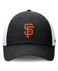 Nike Women's Black/White San Francisco Giants Club Trucker Adjustable Hat