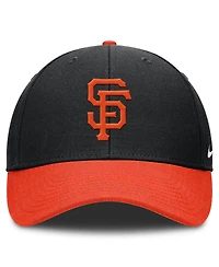 Nike Men's Black/Orange San Francisco Giants Dri-fit Club Adjustable Hat