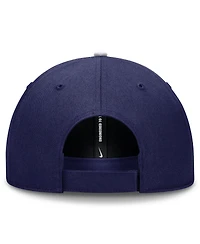 Nike Men's Navy/White Los Angeles Dodgers Dri-fit Club Adjustable Hat