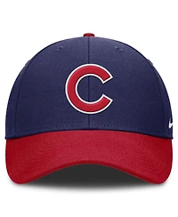 Nike Men's Navy/Red Chicago Cubs Dri-fit Club Adjustable Hat