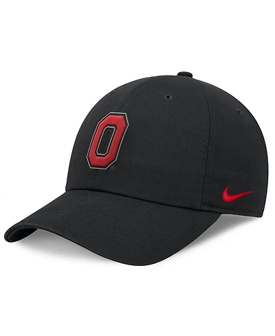 Men's Nike Black Ohio State Buckeyes Club Dri-fit Adjustable Hat