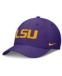 Men's Nike Purple Lsu Tigers Rise SwooshFlex Dri-fit Hat