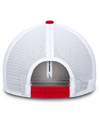 Nike Men's Red/White Georgia Bulldogs Rise Trucker Adjustable Hat