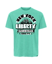Sportiqe Men's and Women's Mint New York Liberty Mineral Wash T-Shirt