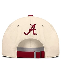 Nike Men's and Women's Natural Alabama Crimson Tide 2026 Primetime Natural 2-Tone Club Adjustable Hat