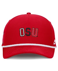 Nike Men's and Women's Scarlet Ohio State Buckeyes 2026 Basketball Refresh 5-Panel Rope Rise Hat