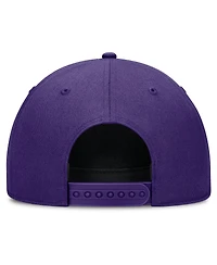 Men's and Women's Nike Purple Lsu Tigers 2026 Basketball Refresh 5-Panel Rope Rise Hat