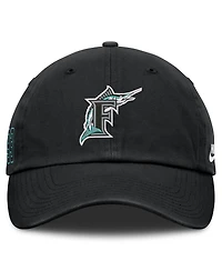 Men's Nike Black Florida Marlins Cooperstown Club Adjustable Hat