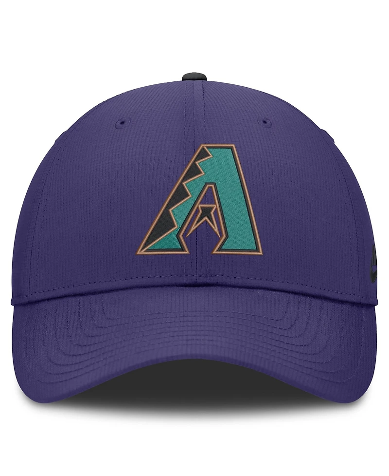 Men's Nike Purple Arizona Diamondbacks Cooperstown Club Dri-fit Adjustable Hat