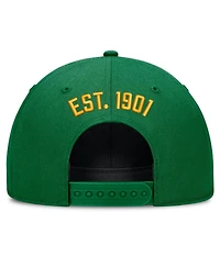 Men's Nike Green Oakland Athletics Cooperstown Rise Adjustable Hat