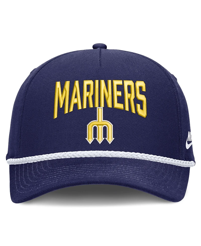 Men's Nike Royal Seattle Mariners Cooperstown Rise Adjustable Hat