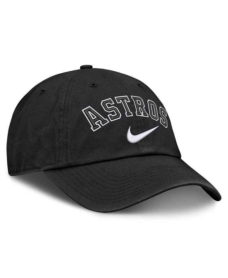 Men's Nike Black Houston Astros Primetime Club Adjustable Hat