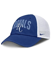 Men's Nike Royal Kansas City Royals Primetime Club Adjustable Trucker Hat