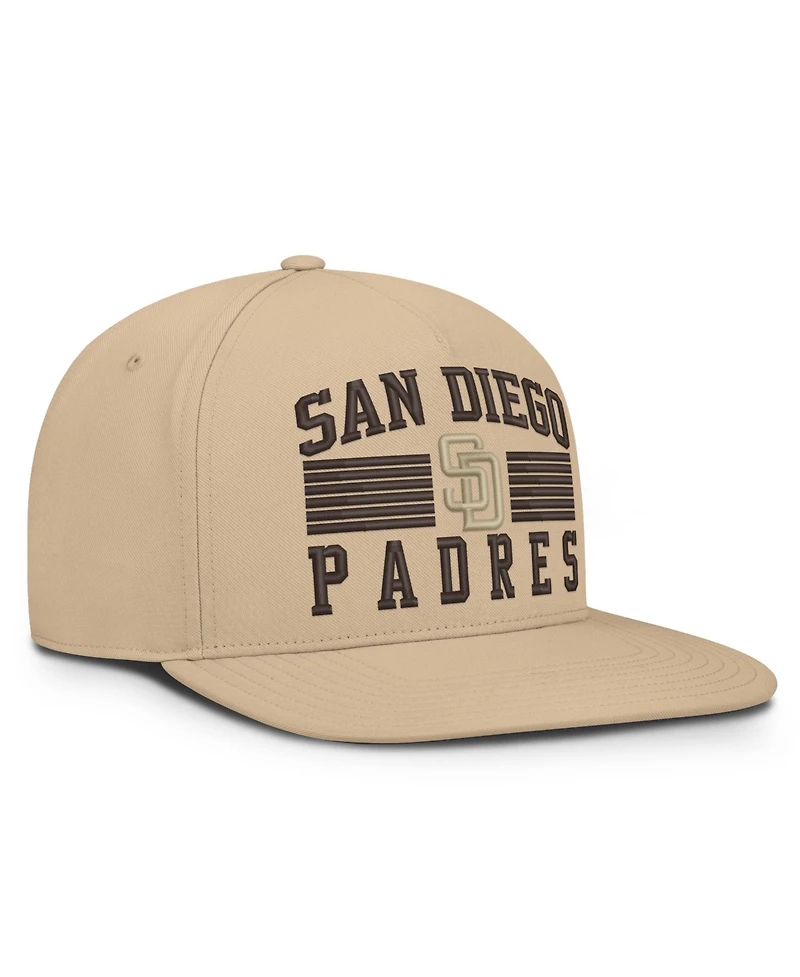 Nike Men's Khaki San Diego Padres Desert Pro AeroBill Dri-fit Snapback Hat