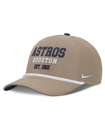 Men's Nike Khaki Houston Astros Father's Day Rope Rise Adjustable Hat