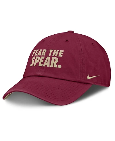 Men's and Women's Nike Garnet Florida State Seminoles Primetime Chant Club Adjustable Hat