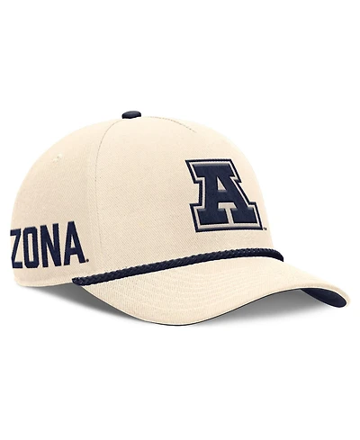 Men's and Women's Nike Natural Arizona Wildcats Legacy Vintage Rope Rise Adjustable Hat