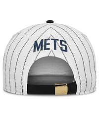 Men's Nike White/Black New York Mets Cooperstown Collection Pro Adjustable Hat