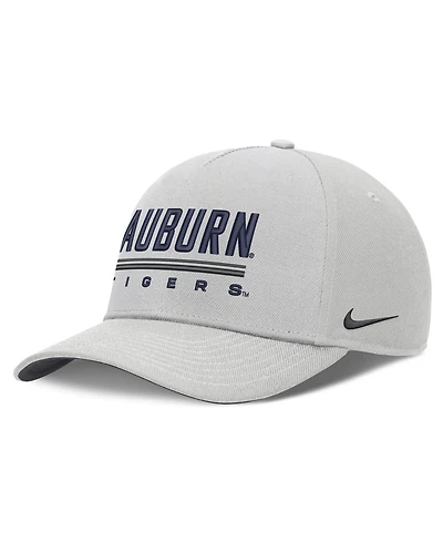 Men's Nike Gray Auburn Tigers 2026 Sideline Dri-fit Rise Adjustable Hat