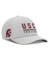 Men's Nike Gray Usc Trojans 2026 Sideline Dri-fit Rise Adjustable Hat