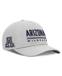 Men's Nike Gray Arizona Wildcats 2026 Sideline Dri-fit Rise Adjustable Hat