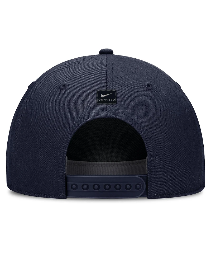 Nike Men's Navy Arizona Wildcats 2026 Sideline Dri-fit Rise Adjustable Hat