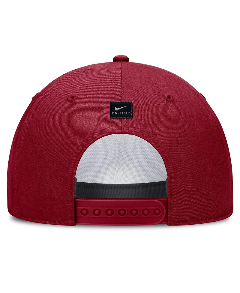 Nike Men's Cardinal Usc Trojans 2026 Sideline Dri-fit Rise Adjustable Hat