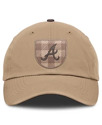 Nike Men's Light Brown Atlanta Braves Statement Club Adjustable Hat