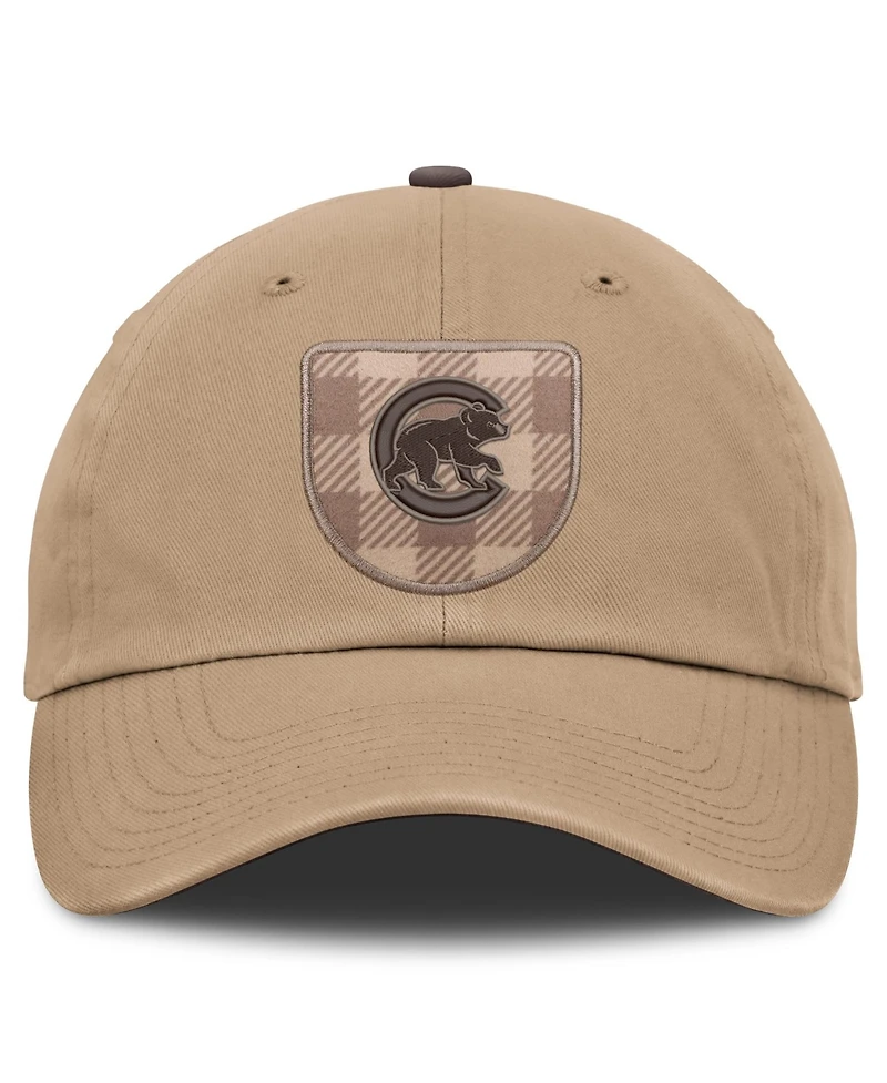 Men's Nike Light Brown Chicago Cubs Statement Club Adjustable Hat