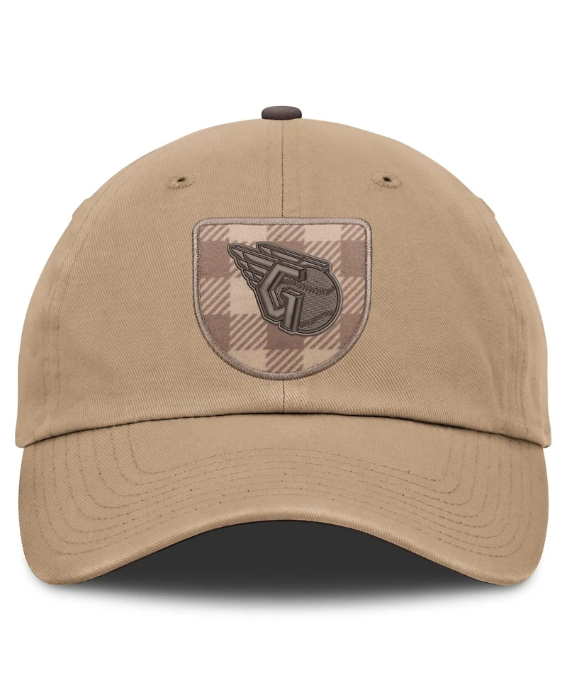 Men's Nike Light Brown Cleveland Guardians Statement Club Adjustable Hat